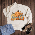 Thankful Pumpkins Orange Sweatshirt