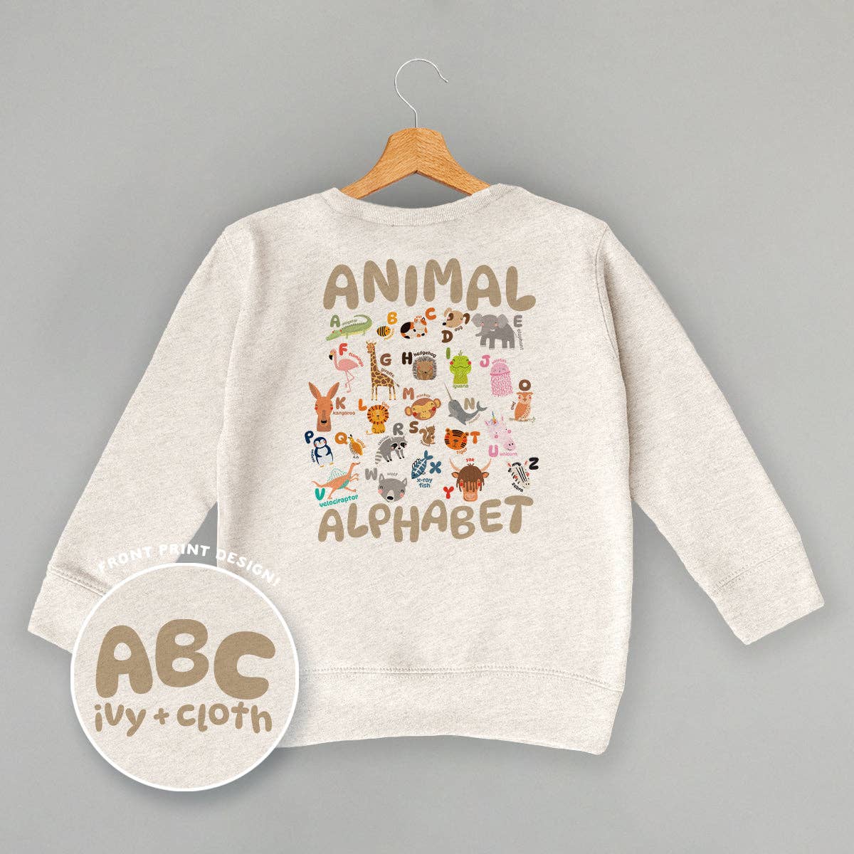 Abc Animals (Kids Back Print)