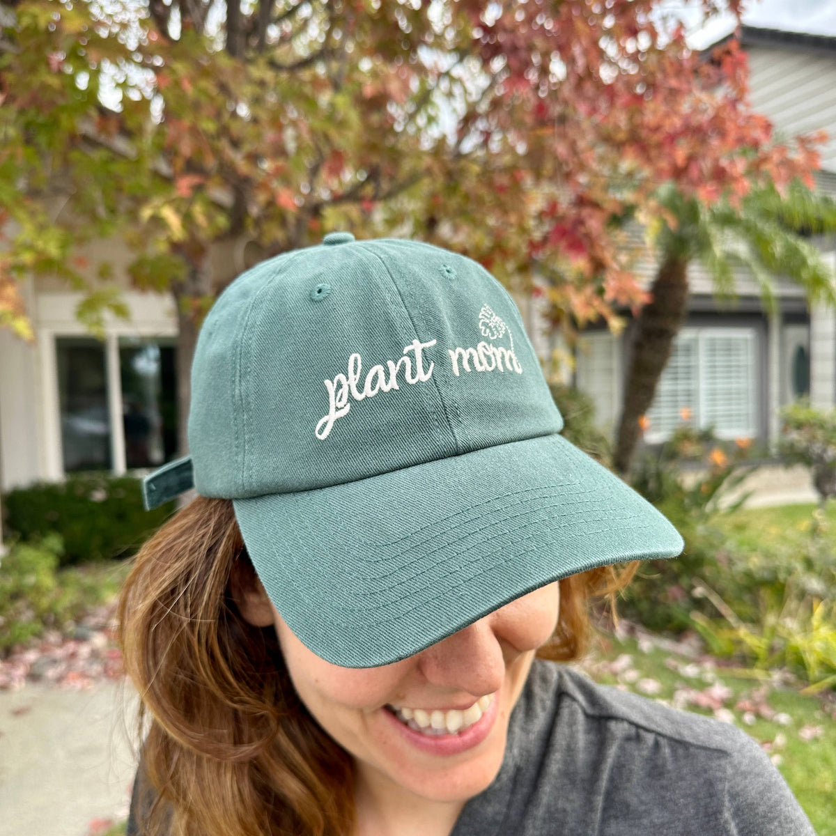 Plant Mom Hat Green Unisex