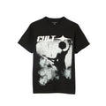 Cult's Short Sleeve Crew Neck Tee "More Than Music" in Steel