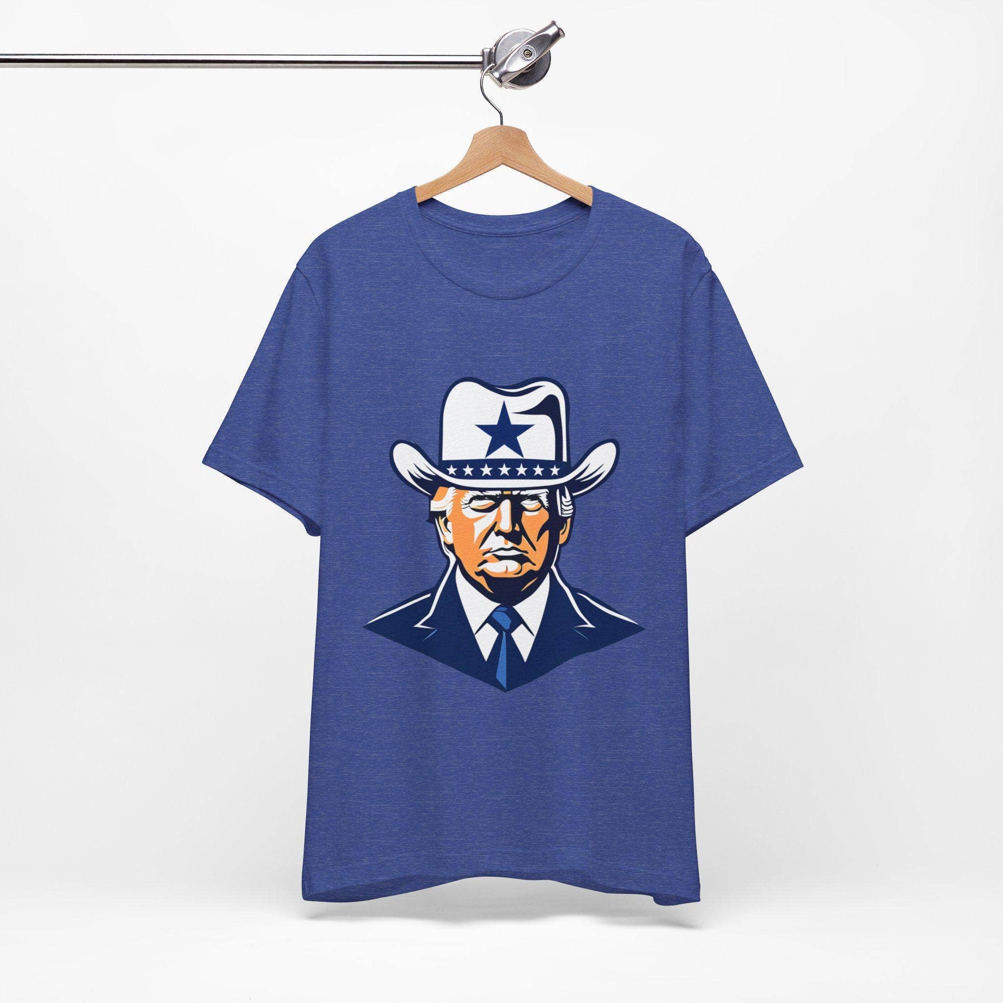 Donald Trump Dallas Cowboys Fan T-Shirt For Game Day
