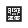 Rise and Grindr Die-Cut Sticker Unisex