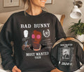 Bad Bunny Most Wanted Tour 2024 Sweatshirt