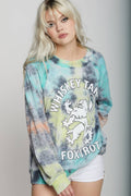 302296 - 330 Whiskey Tango Foxtrot Tie Dye Ls Sweatshirt