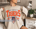Detroit Baseball Vintage Style Sweatshirt