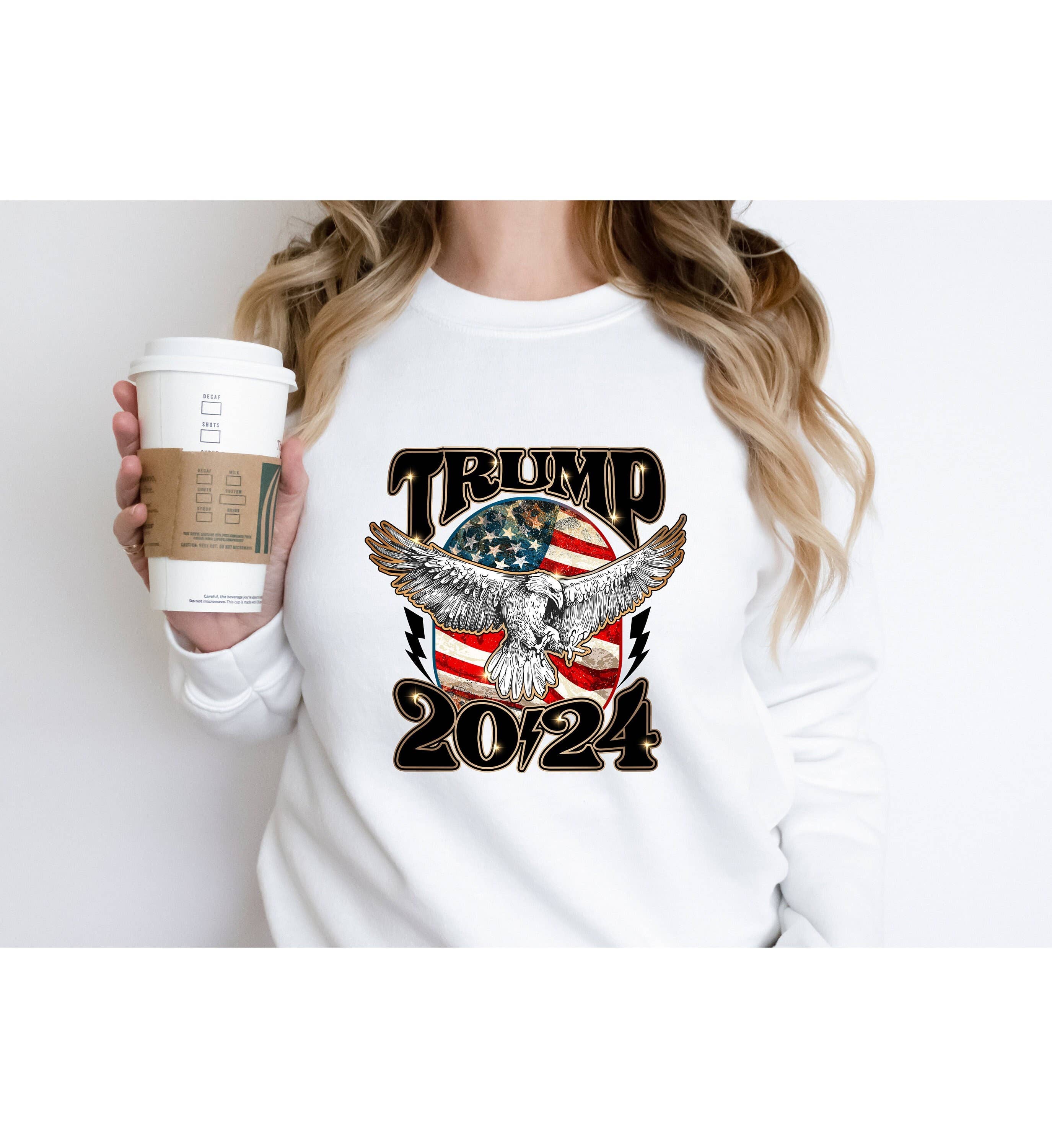 Donald Trump 2024 Patriotic Pro-America Sweatshirt