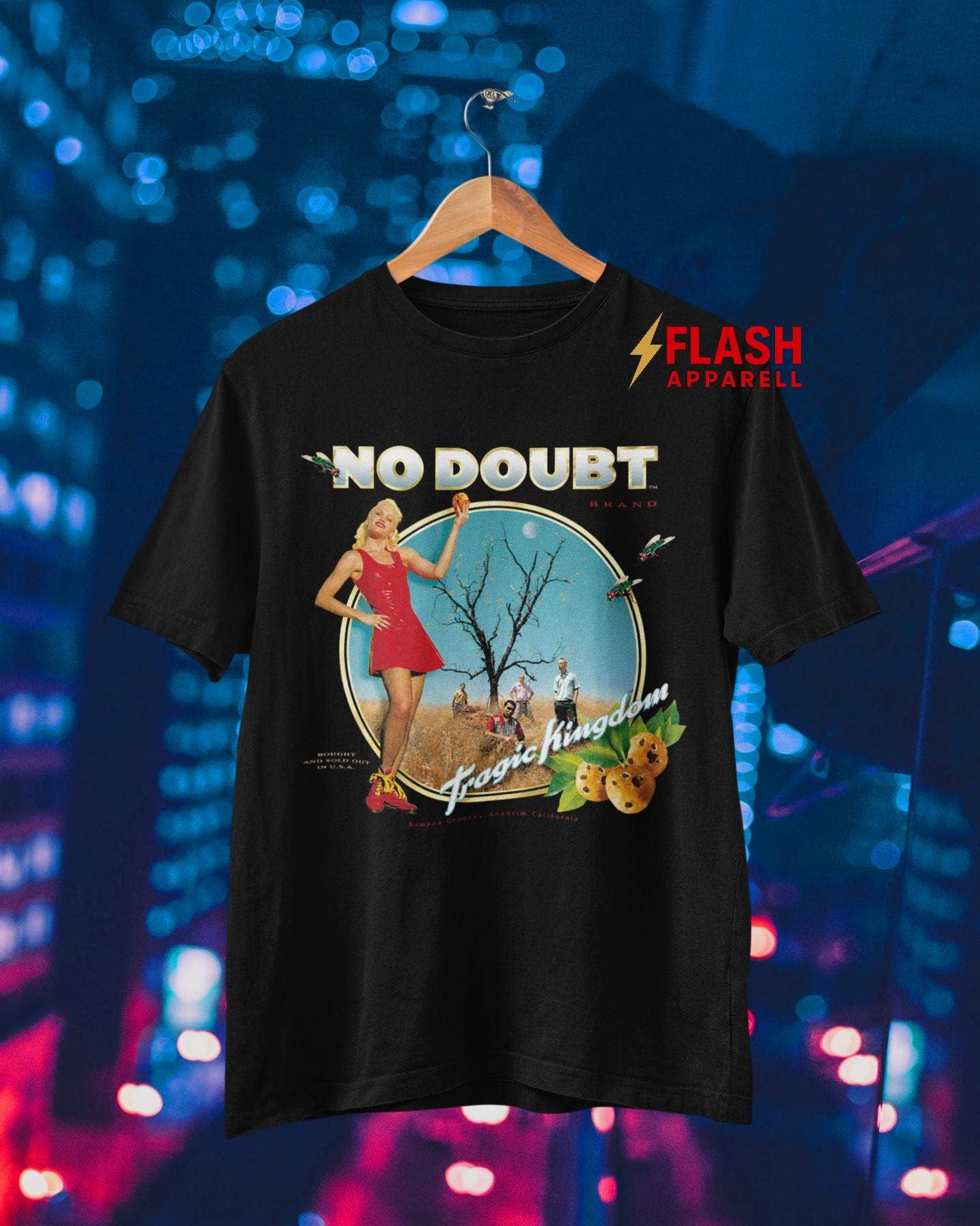 Vintage No Doubt Tragic Kingdom Rock Band Tee
