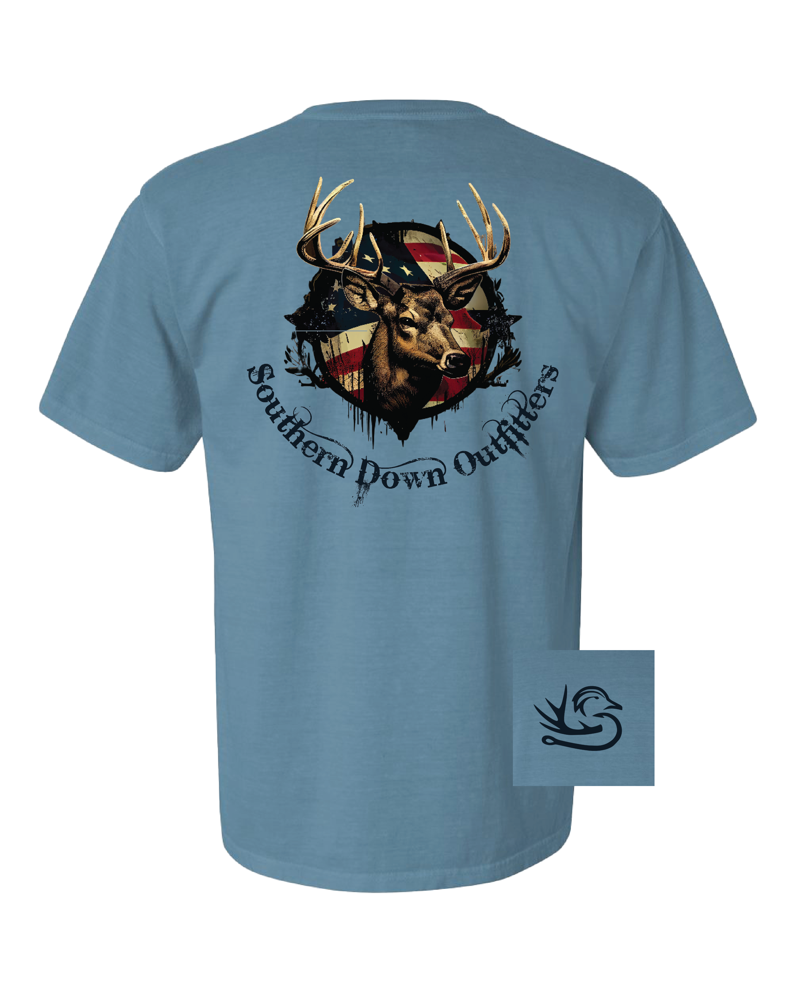 Deer Flag Tee