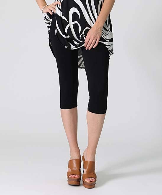 "....Seamless Capri Leggings