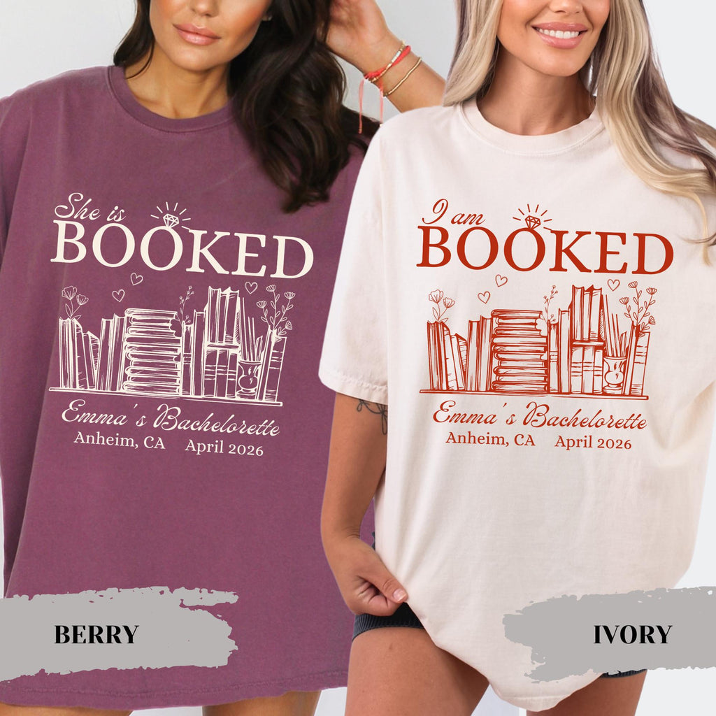 Book Lover Bachelorette Party Custom Bookish Bride Reading Bride Bridesmaid Proposal Bookworm Bridal Shower Tee
