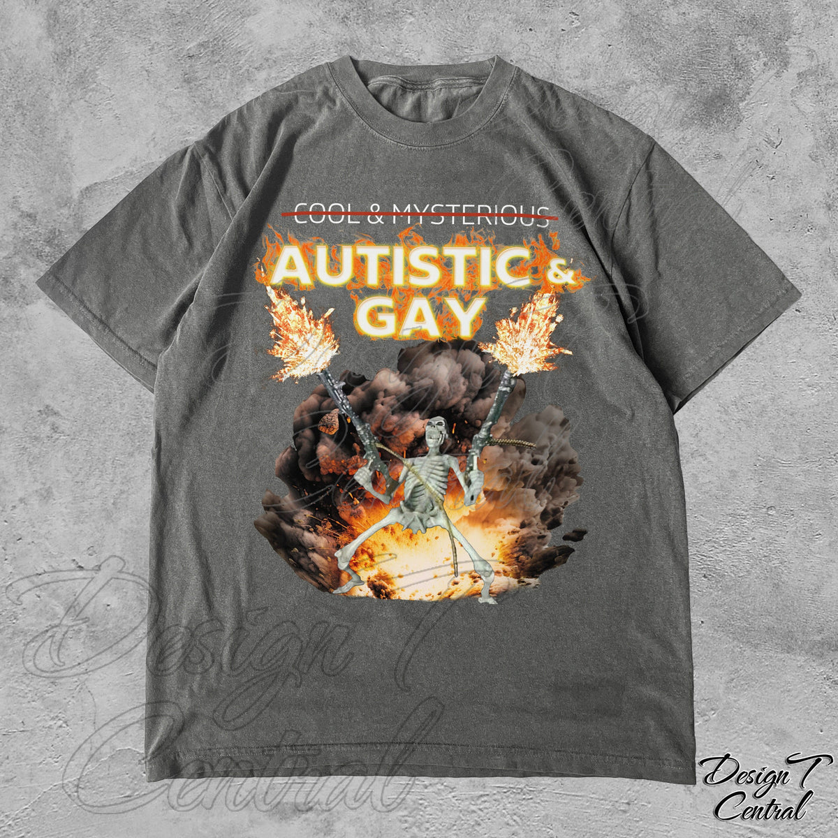 Autistic Gay Skeleton Explosion Unisex