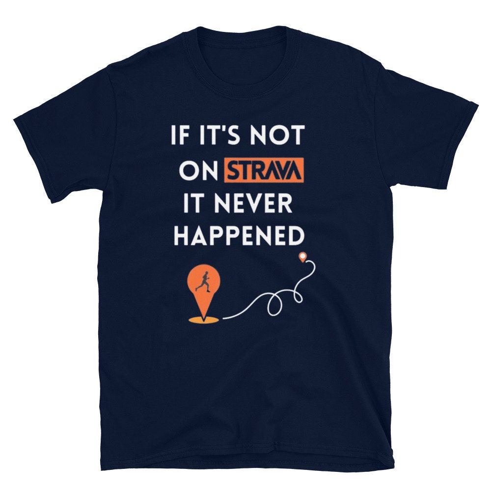 It'S Strava Running Running Marathon Tee Fitness Dad Jokes