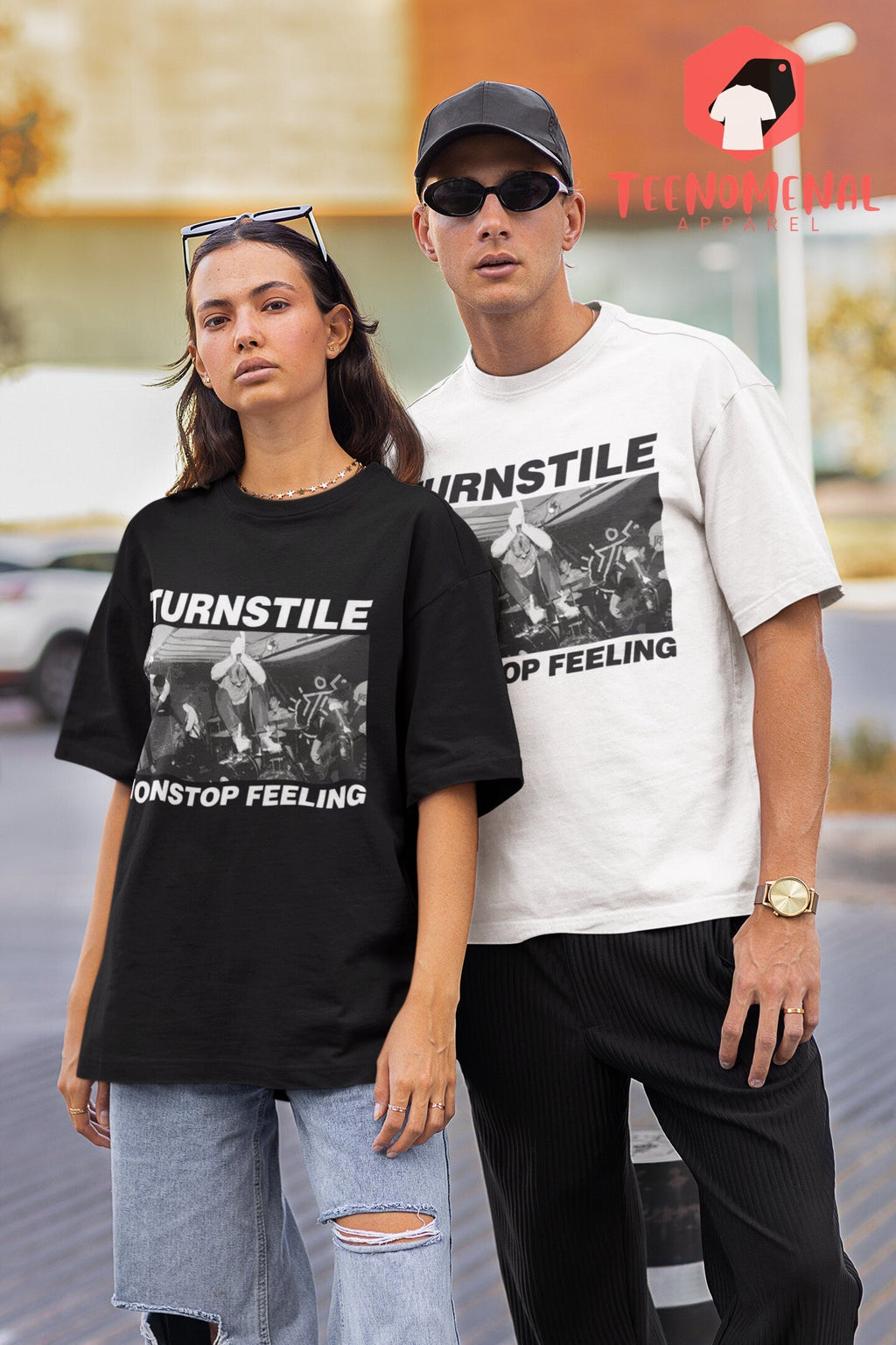 Turnstile Nonstop Feeling Tee Music Band Merch Artist Unisex