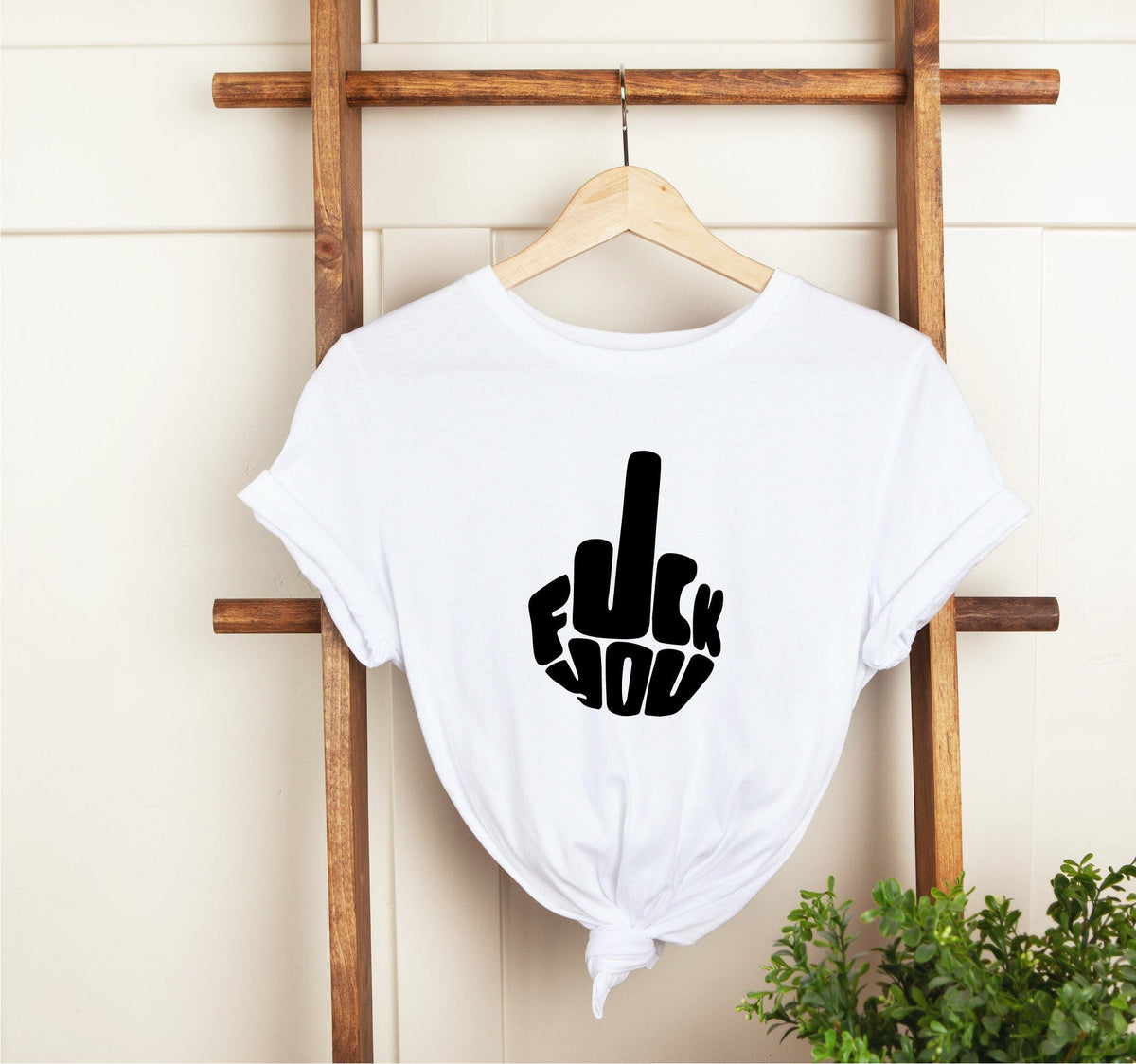 Middle Finger Sarcastic Meme Tee Unisex