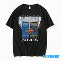 2025 Nl Series Championship Los Angeles Milwaukee Nlcs La Vs Mil Division Champions Ticket Tshirts