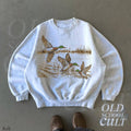 Vintage Mallard Nature Sweatshirt Unisex Cozy Crewneck