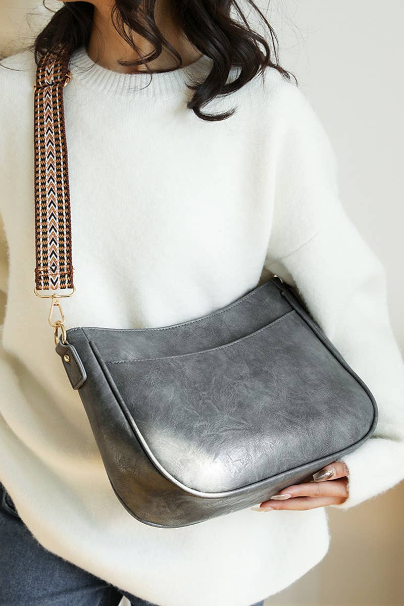 1110 Vegan Leather Messenger Bag SI-29029