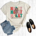 Retro Merry Christmas Lightning Bolt