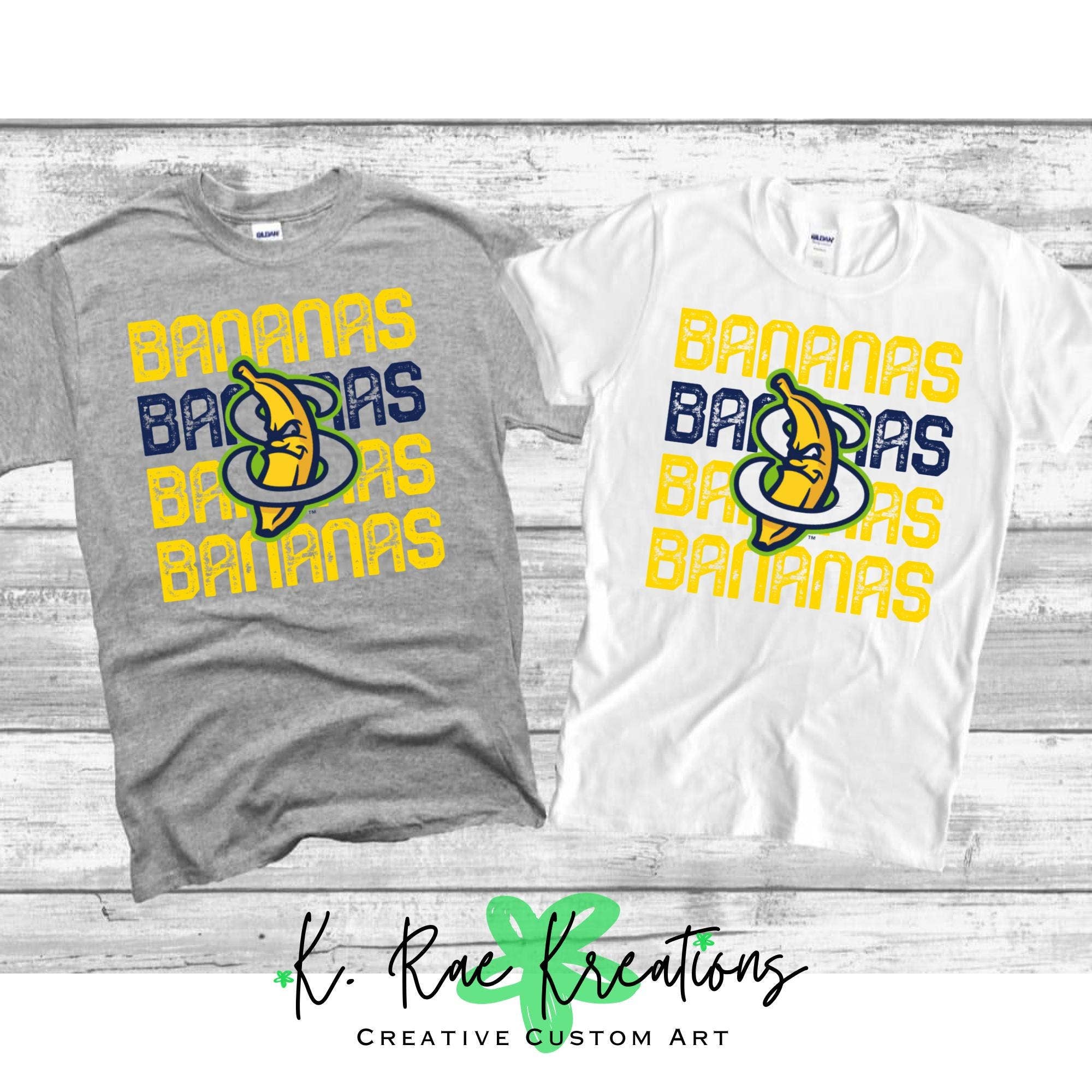 Banana Baseball Tee - Fun and Playful For Baseball Fans