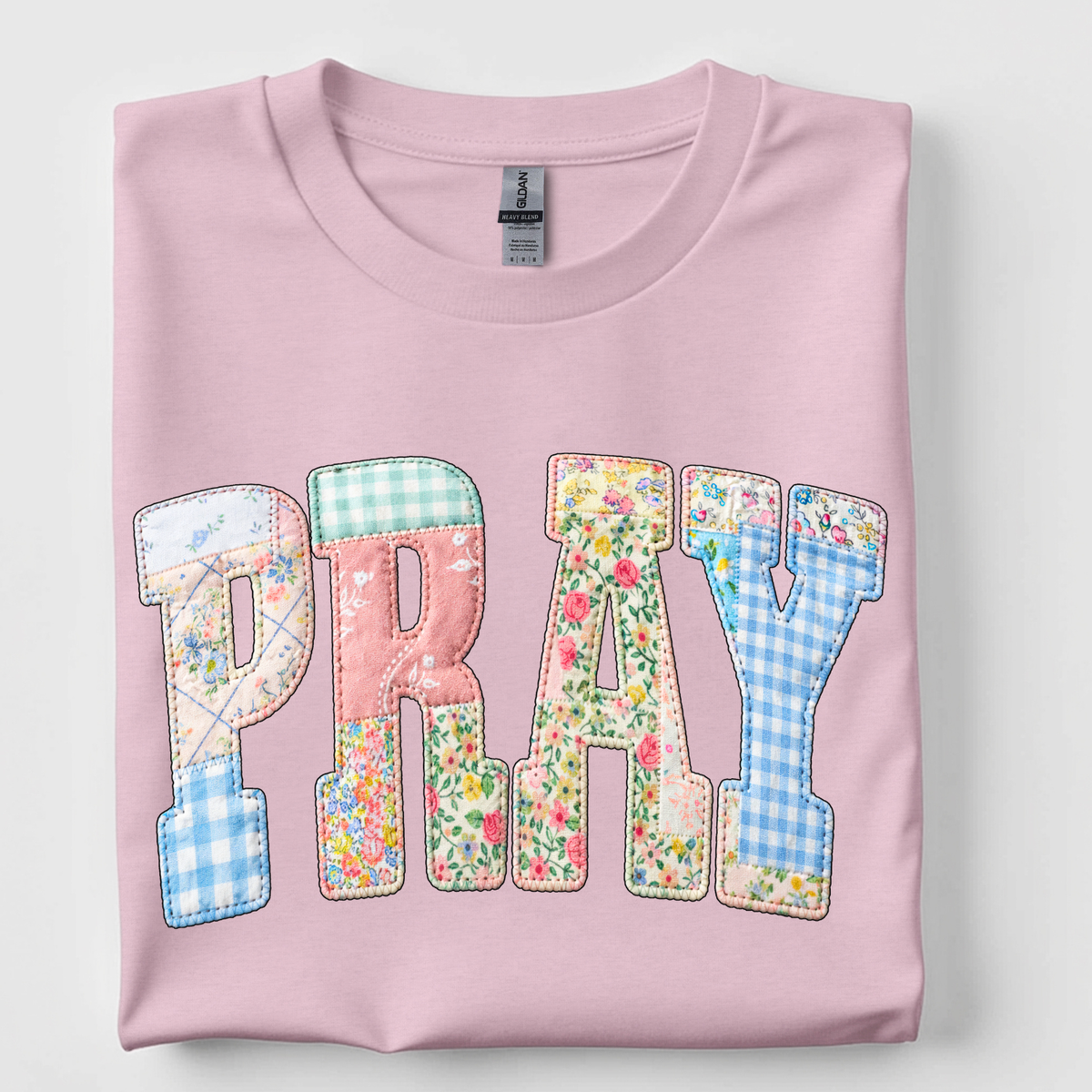 Faux Quilted Pray Unisex