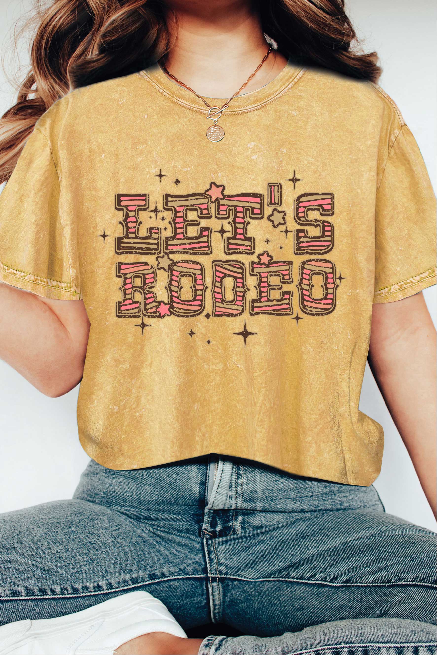 Let's Rodeo Mineral Graphic Tshirts
