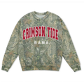 Bama Crimson Tide Filled Gault Camo Sweatshirt