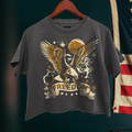 Freedom Vintage Relaxed Crop T-Shirt