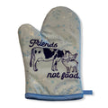 Friends Not Food Oven Mitt Bakeware