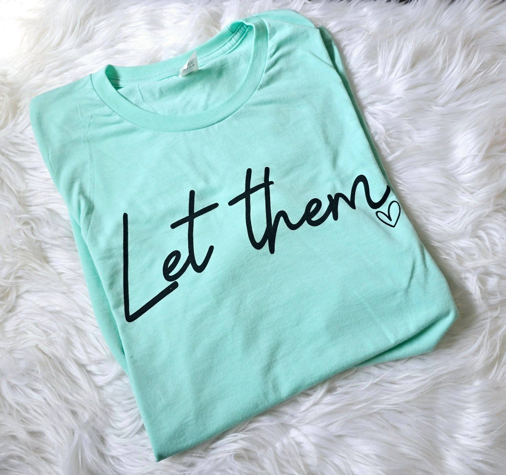 Let Them Mint Spring Bella Graphic Tee
