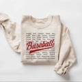 Baseball Lover Gift, Game Day Sweatshirt, Mothers Day Gift