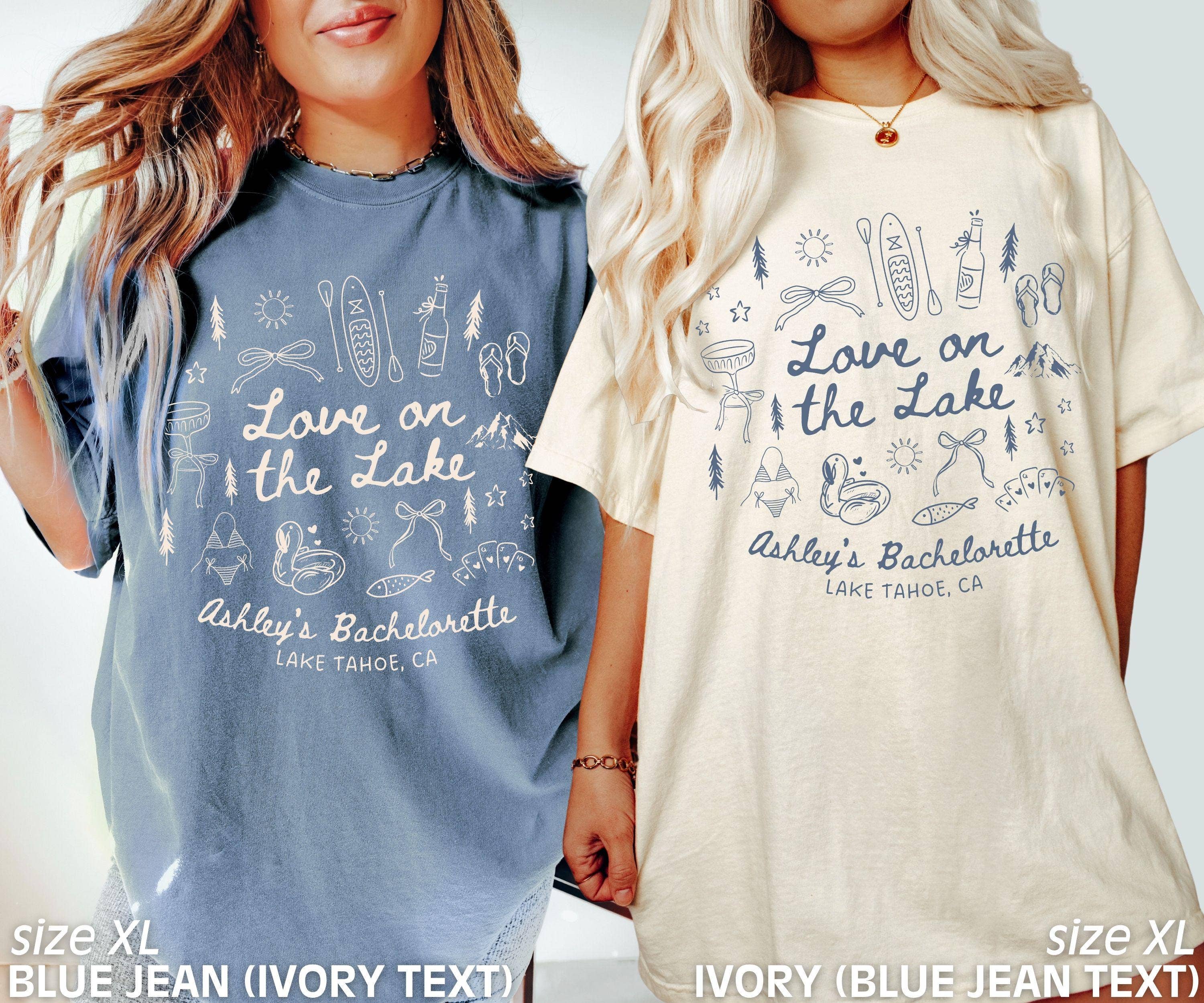 Love On the Lake Bachelorette Party Shirts