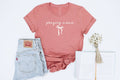 Praying Mama Mauve Faith Mother's Day Tultex Graphic Tee