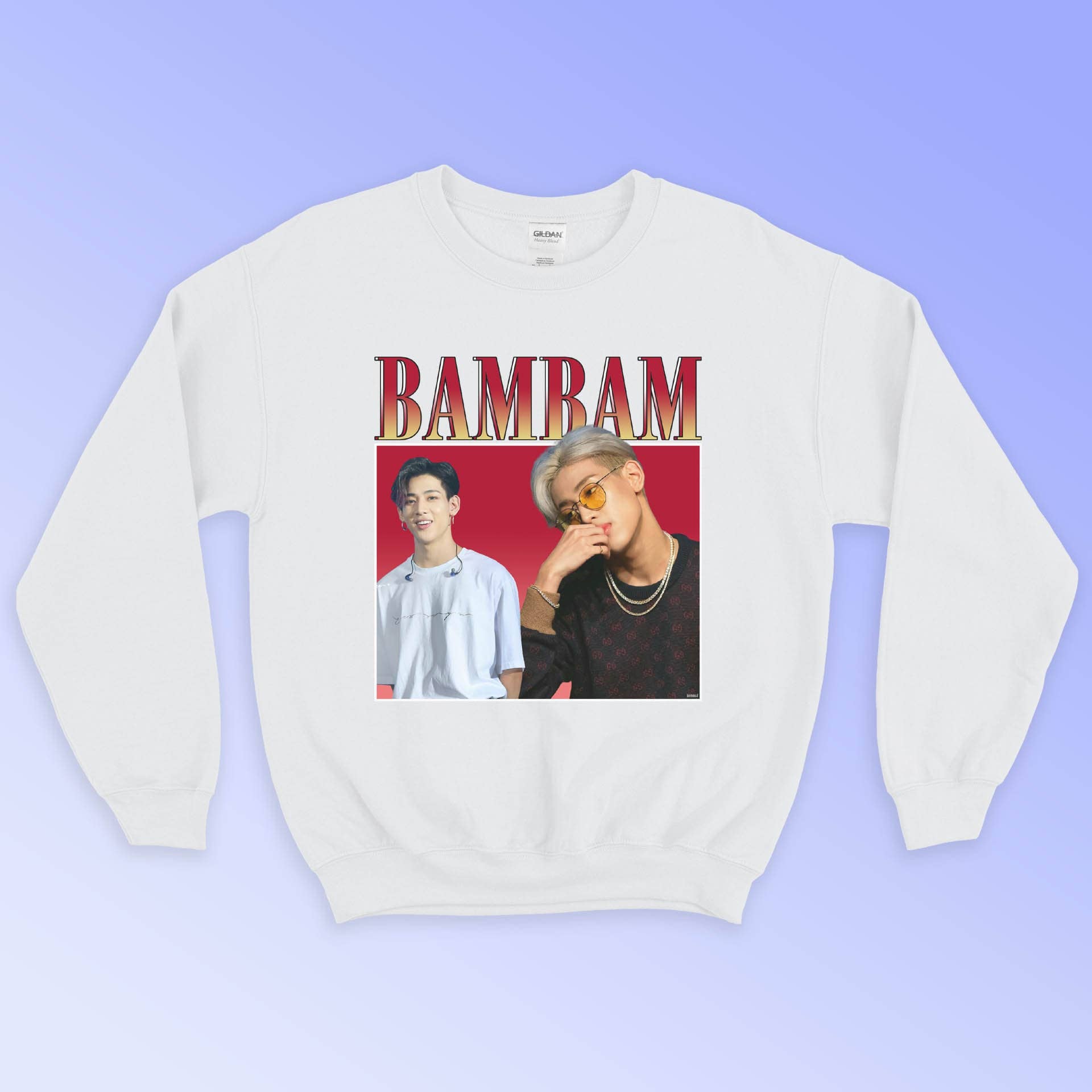 Bambam Got7 Kpop Retro Sweatshirt - 90s Vintage Style