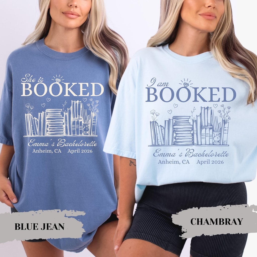 Book Lover Bachelorette Party Custom Bookish Bride Reading Bride Bridesmaid Proposal Bookworm Bridal Shower Tee