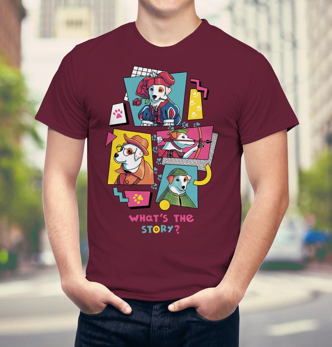 What'S Story Wishbone Tv Show 90s Nostalgia Millenial Jack Russell Dog