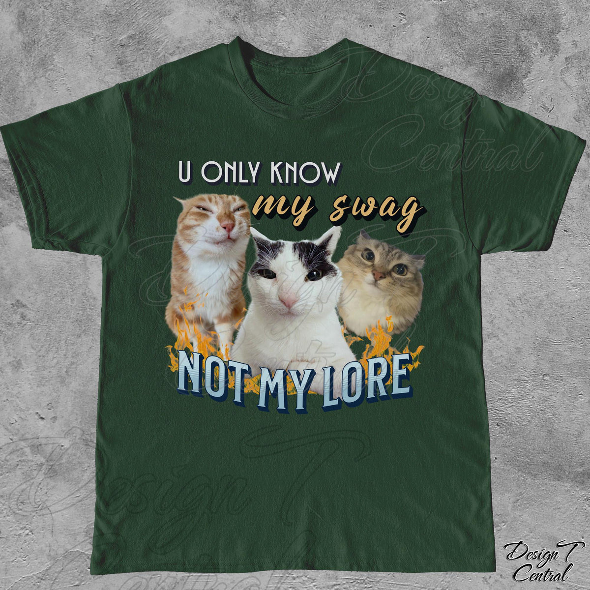 Cat Meme Y2k Retro Unisex