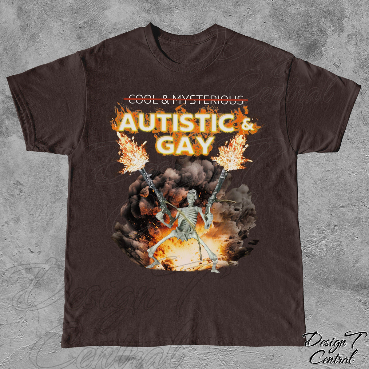 Autistic Gay Skeleton Explosion Unisex