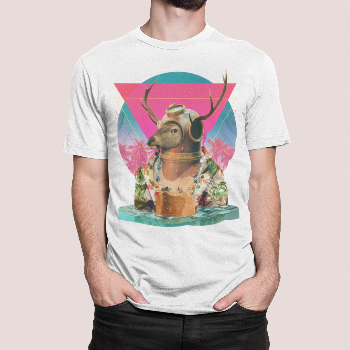 Deer Bella Canvas Animal Tee Unisex