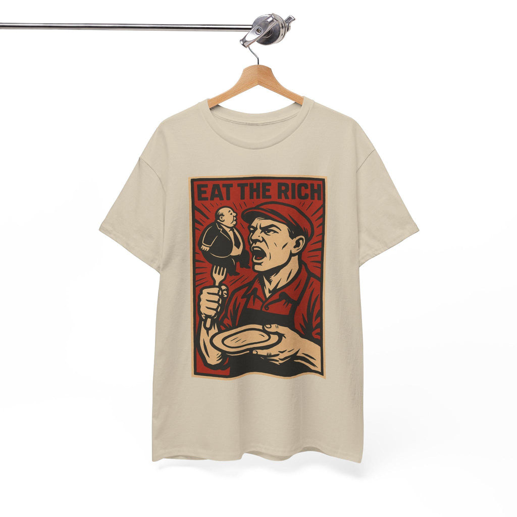Eat Rich Soviet Propaganda Retro Ussr Class War Anti-Elite Rebels