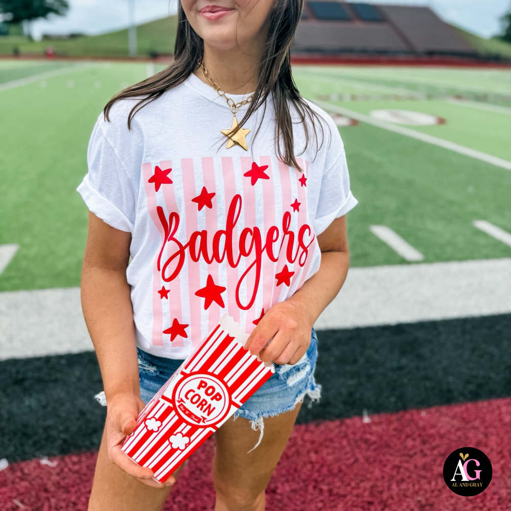 Pink Stripes Custom Mascot Unisex