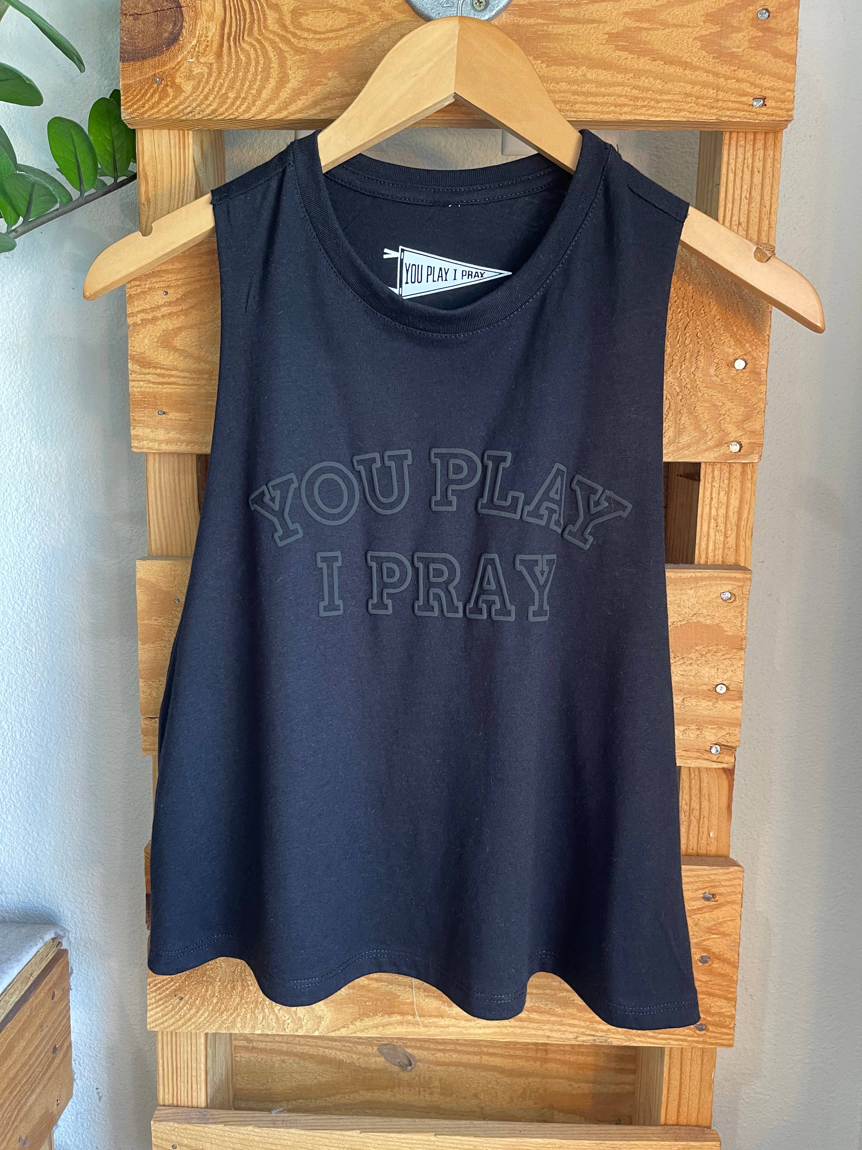 Collegiate Puff Crop Tank | Sports Mom Apparel | Sport Tee