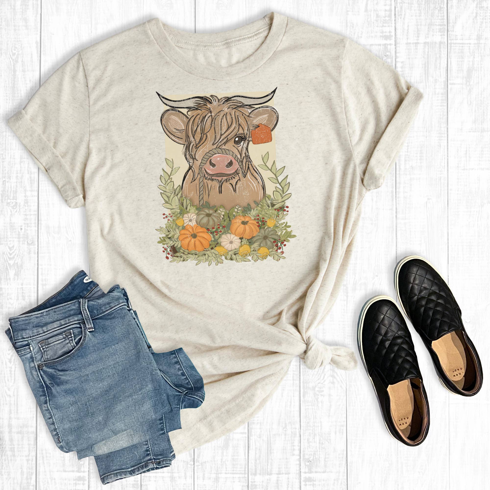 Fall Longhorn Cow