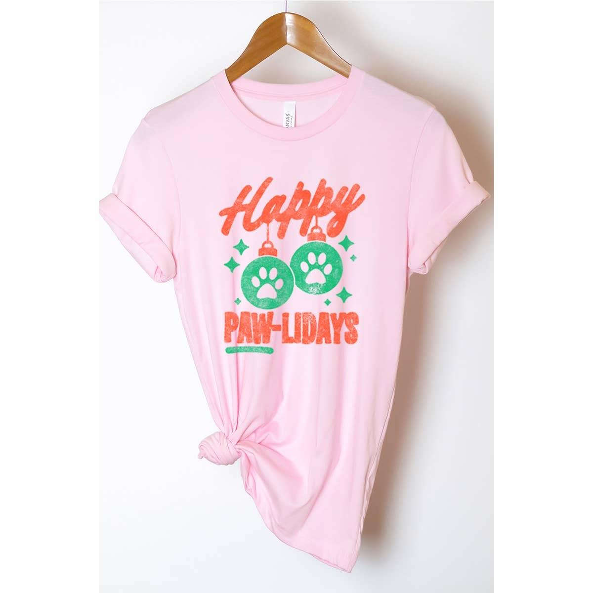Happy Pawliday   Vintage Graphic Tee