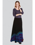 Tie-Dye Maxi Skirt (TH-1062)