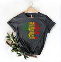 Black History Honoring the Past Inspiring the Future T-Shirt