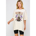 Nashville  Vintage   Graphic  Oversized Tee