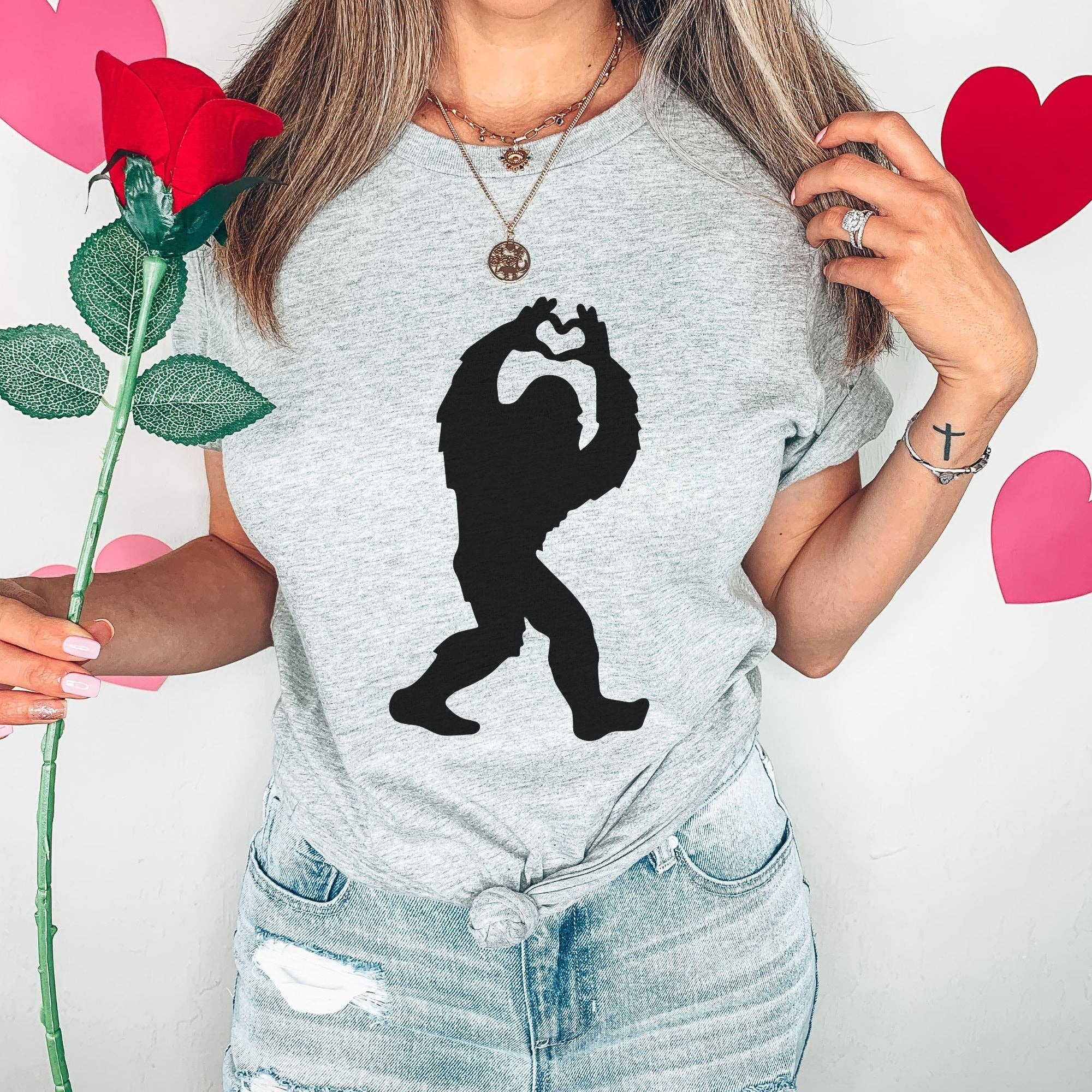 Bigfoot Loves You Graphic Tee 237