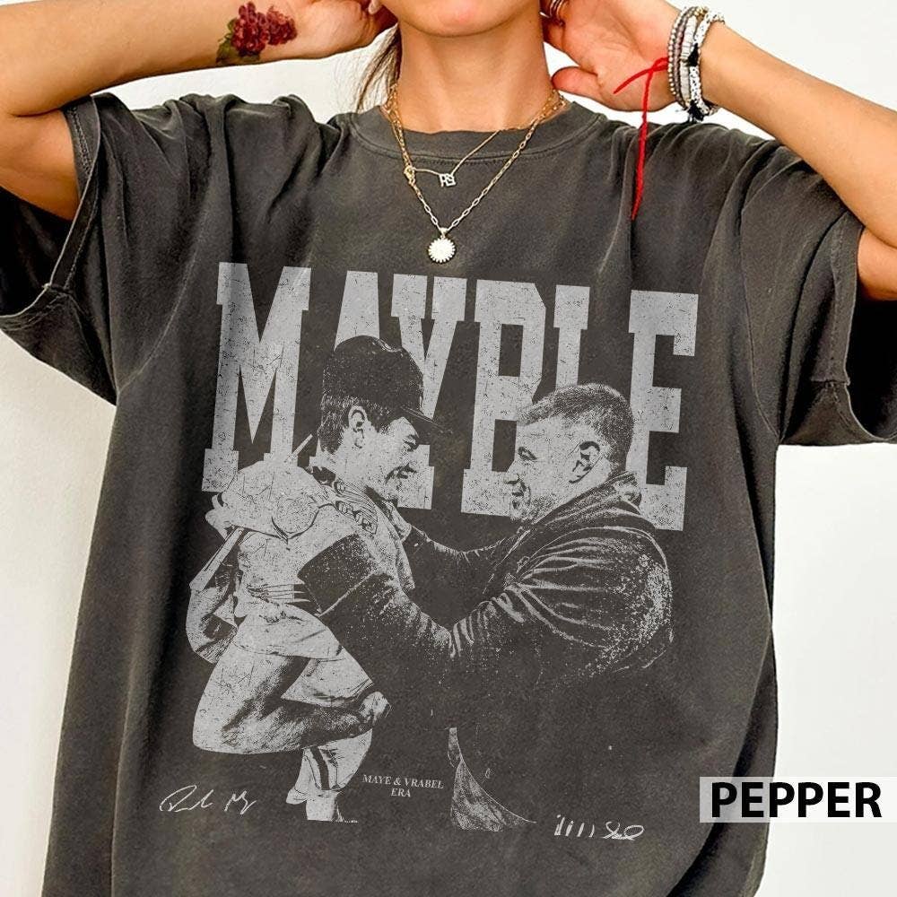 Drake-Maye Vrabel Era Football Vintage Comfort