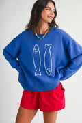 3434GK Oversized Graphic Knit Sweater Unisex