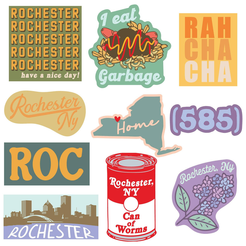 Rochester Stickers Unisex